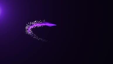 抽象星河光线背景视频的预览图